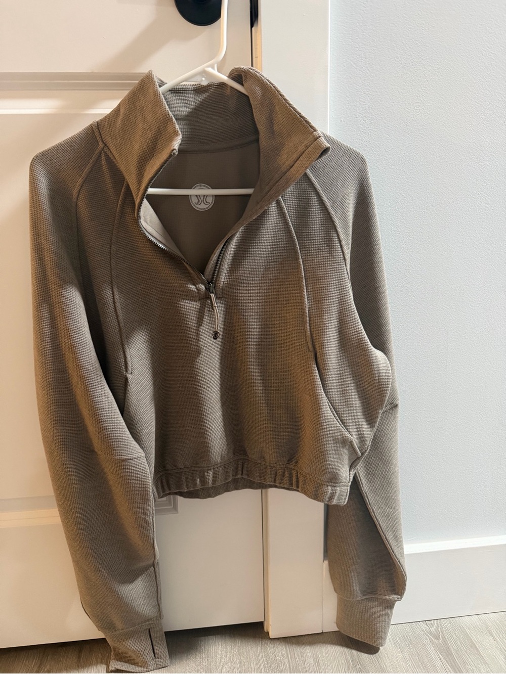 Lululemon scuba waffle crop - Picture 4 of 5